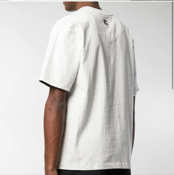 Alexander Wang Two Tones Layer Shirt White-Black - Picture 2 of 4